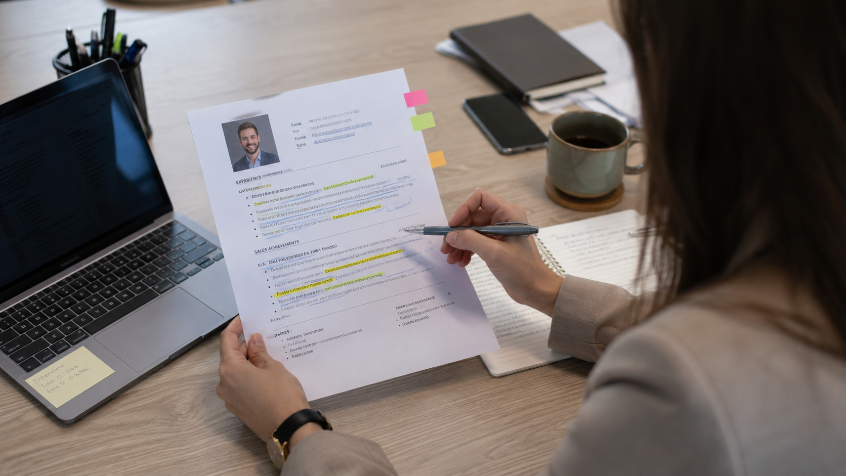 Nhà tuyển dụng đánh giá CV nhân viên bán hàng
